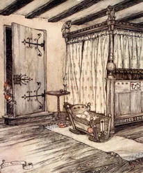 ..ほとんどの妖精の時間、ウィリアム・シェイクスピア作「真夏の夜の夢」、1908年のイラスト